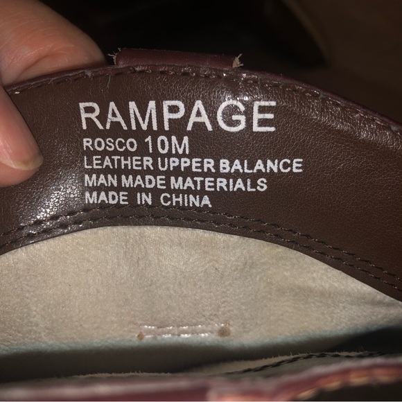 Rampage ladies rodeo cowgirl cowboy leather boots size 10 - Picture 7 of 7